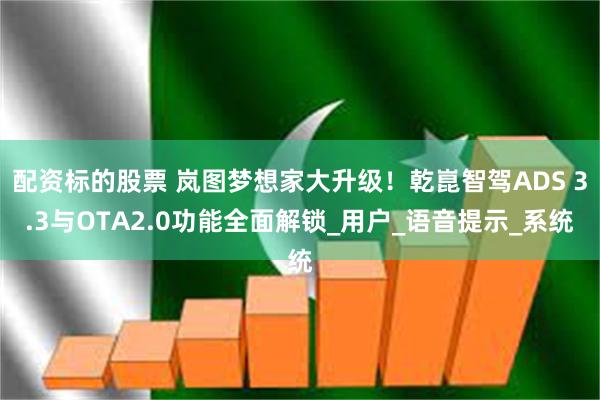配资标的股票 岚图梦想家大升级！乾崑智驾ADS 3.3与OTA2.0功能全面解锁_用户_语音提示_系统