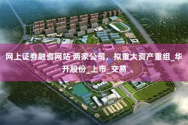 网上证劵融资网站 两家公司，拟重大资产重组_华升股份_上市_交易